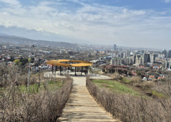 알마티 콕토베 공원, 보행자 전용 산책로로 새롭게 단장