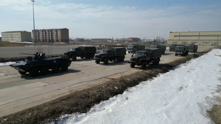 카자흐스탄 국방부, 아스타나에서 군사 훈련 및 교통 통제 실시