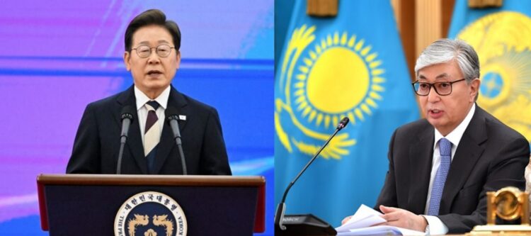 이재명 대통령 당선… 카자흐스탄 대통령 축하 메시지 전달