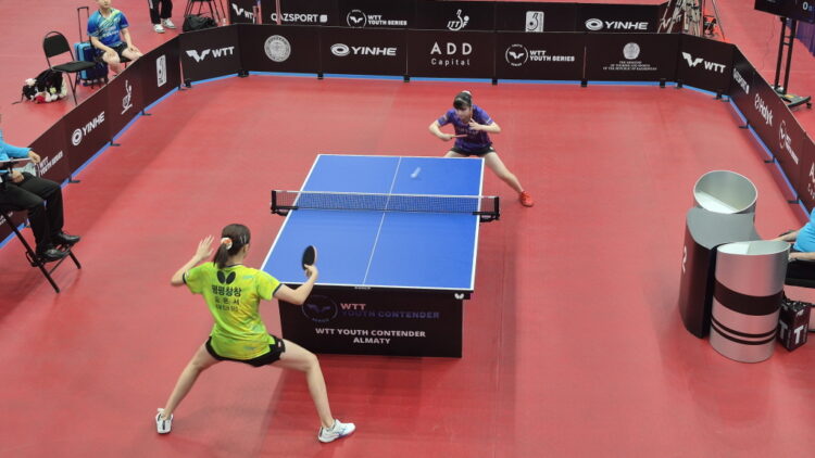 WTT Youth Contender Almaty 2025 대회 2일차… 허예림 금메달, 김은서 은메달 획득