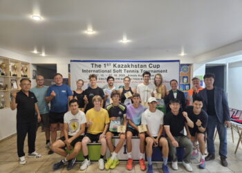 알마티에서 첫 국제 소프트테니스 대회 개최…중앙아시아 5개국이 한자리에