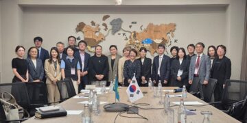 부산 지역 대학, 알마티에서 유학설명회 개최… 한국학 교류와 유학생 지원 확대 논의