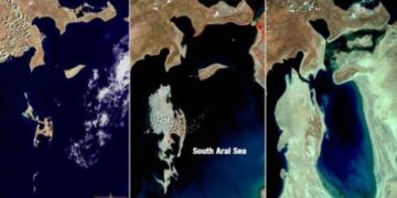 아랄해는 다시 돌아올 것인가… 북부 아랄해 수위 회복, 예정보다 빠르게 진행 중