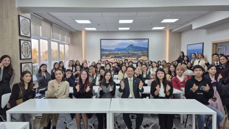 알-파라비 카자흐국립대학교, 하태욱 총영사 초청 특강