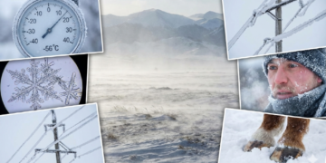 카자흐스탄 동부, 영하 56도 기록…극한 한파 지속