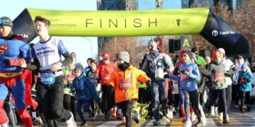 알마티, 올해 첫 대규모 달리기 행사 ‘Winter Run’ 성황