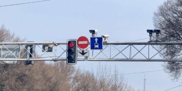 알마티, 교통위반 자동단속 카메라 기능 확대