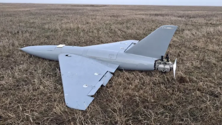 카자흐스탄 서부 사이힌 마을 인근에 무인기 추락