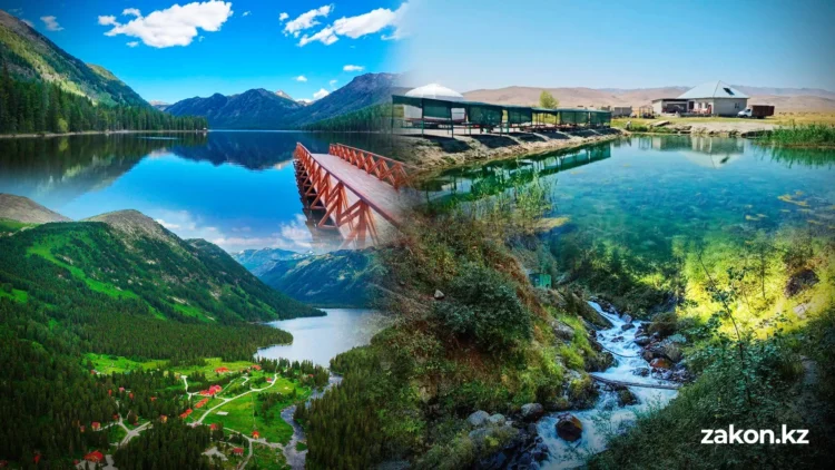 카자흐스탄의 천연 샘물… 신성한 힘과 자연의 순수함 사이의 조화