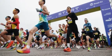 알마티 하프 마라톤, 44개국 역대 최다 외국인 참가자 기록하며 성황리 개최
