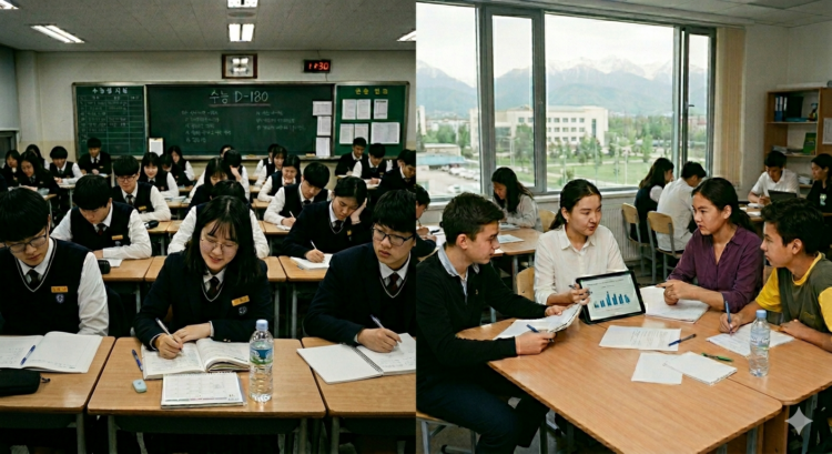 (작성 중 2026/06/06)입시 경쟁의 한국과 이해와 자율의 카자흐스탄, 교육의 본질을 묻다