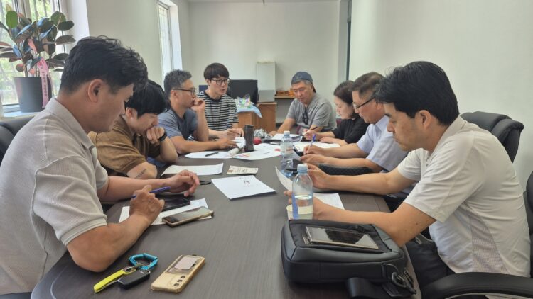 📌 [포토단신] 카자흐스탄 한인회 8월 임시 이사회 개최
