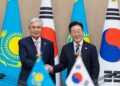 한국-카자흐스탄 정상회담… ‘미래지향적 포괄적 전략 동반자 관계’ 격상
